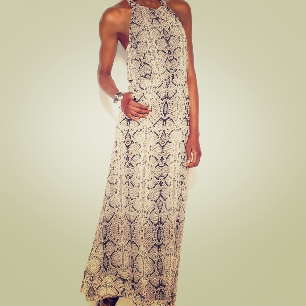 Jessica Simpson Snakeskin Maxi